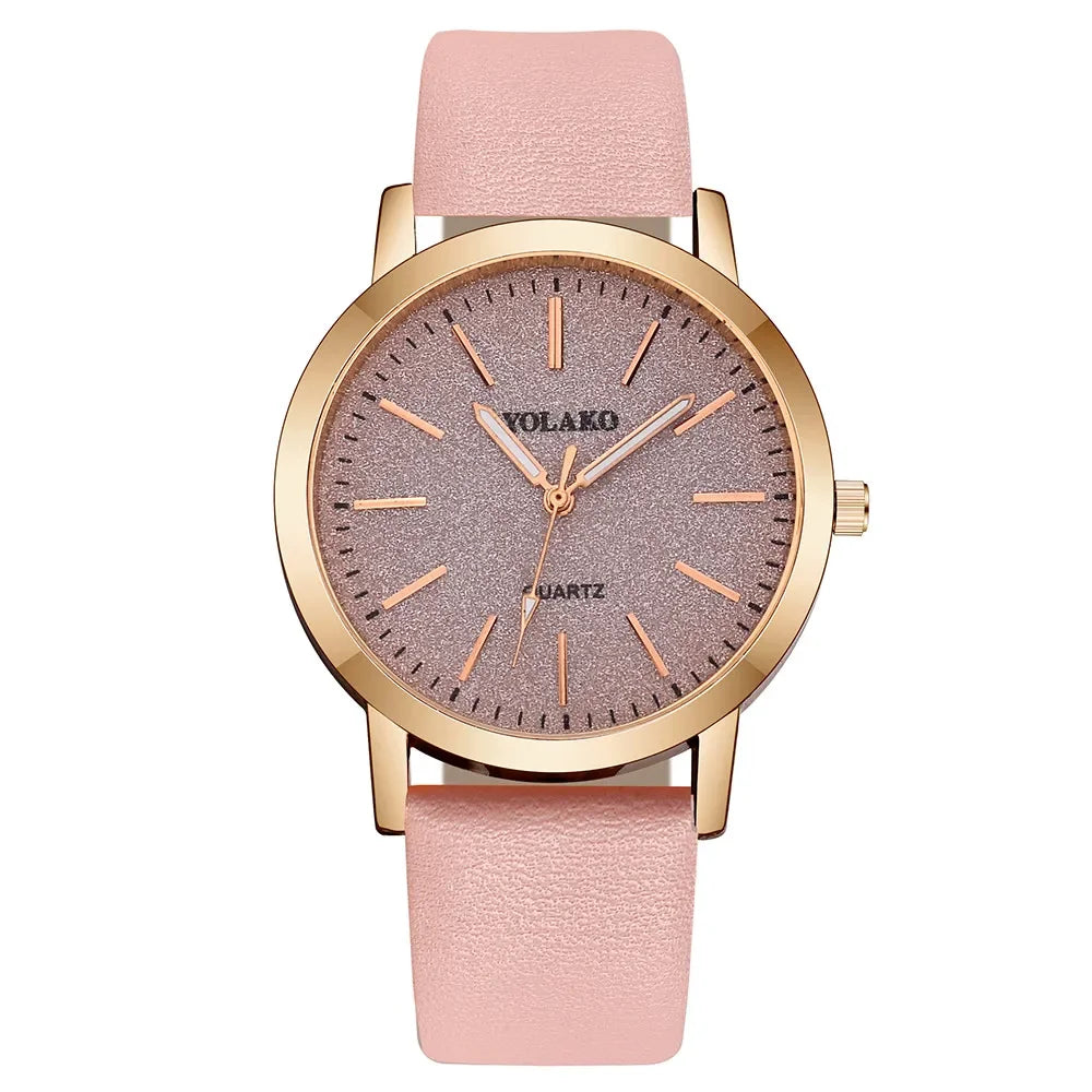 Women'S Watches Brand Luxury Fashion Ladies Watch Leather Watch Women Female Quartz Wristwatches Montre Femme Reloj Mujer
