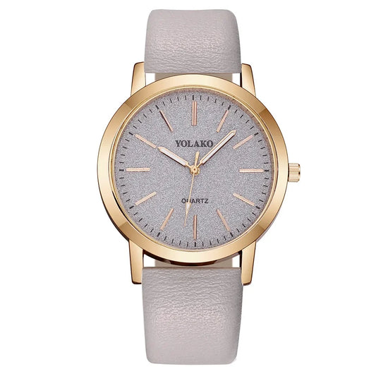 Women'S Watches Brand Luxury Fashion Ladies Watch Leather Watch Women Female Quartz Wristwatches Montre Femme Reloj Mujer
