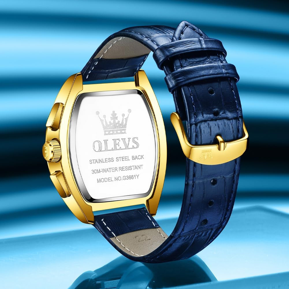 Reloj Cuadrado Cronógrafo para Hombre