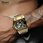 Reloj Rectangular de Lujo para Hombre
