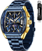 Reloj Cuadrado Cronógrafo para Hombre