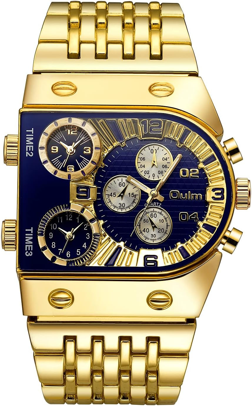 Reloj Rectangular de Lujo para Hombre