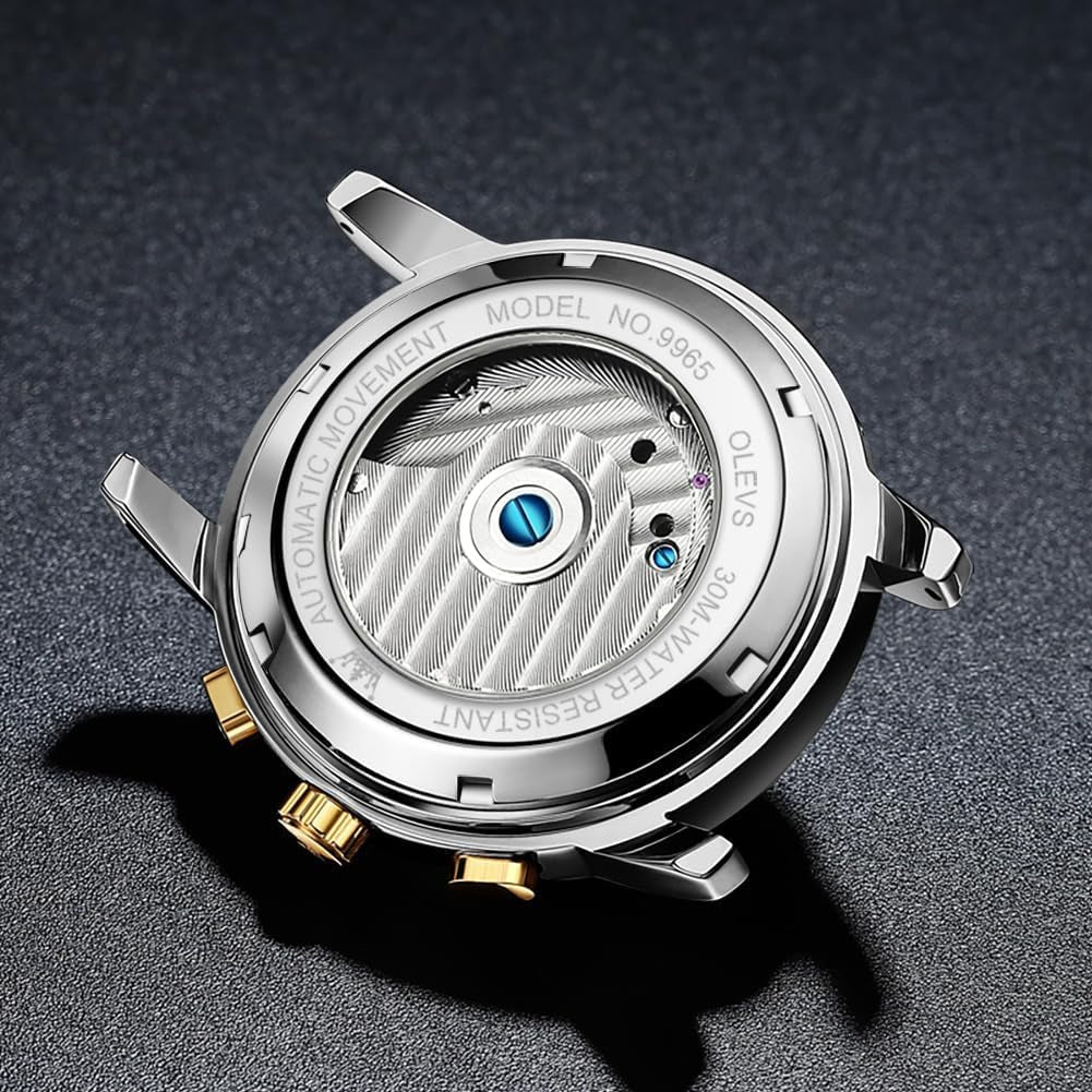 Reloj Automático Esqueleto de Acero