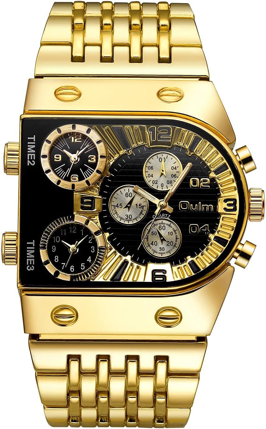 Reloj Rectangular de Lujo para Hombre