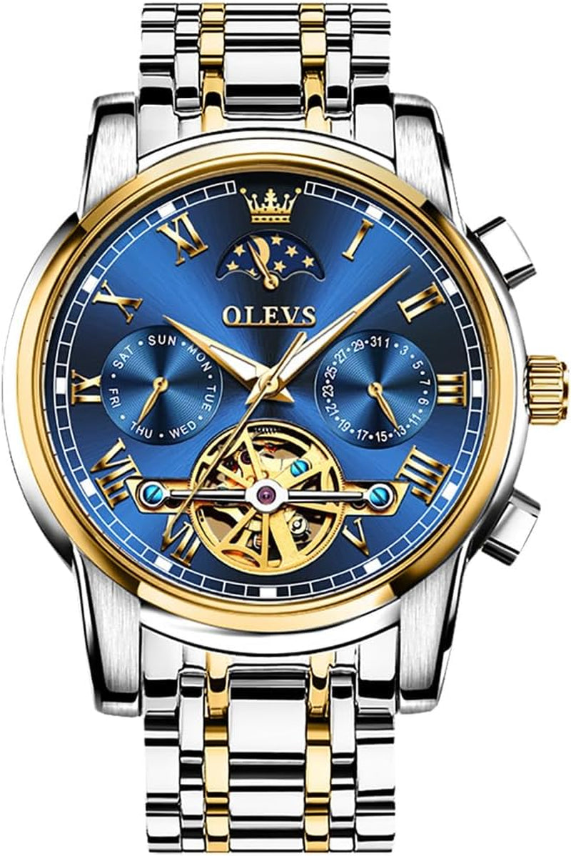 Reloj Cronógrafo de Acero Inoxidable para Hombre