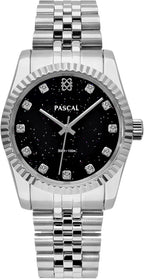 Reloj Clásico de Diamantes con Cuarzo Suizo
