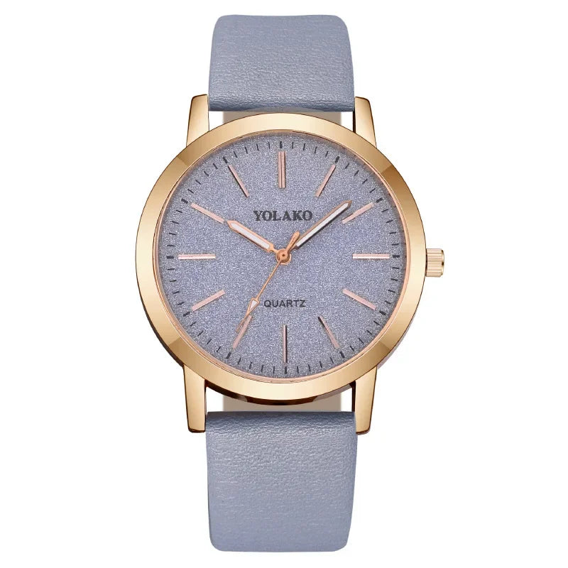 Women'S Watches Brand Luxury Fashion Ladies Watch Leather Watch Women Female Quartz Wristwatches Montre Femme Reloj Mujer