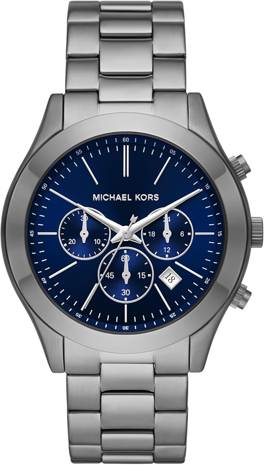 Reloj Elegante Acero Dorado Beige