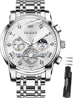 Reloj Cronógrafo Ejecutivo de Acero Inoxidable