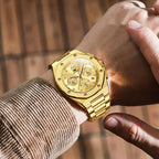 Reloj Octagonal de Acero para Hombre