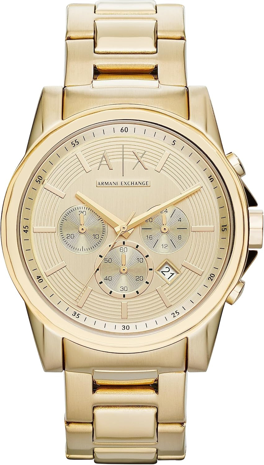 Reloj Cronógrafo de Acero Inoxidable para Hombre
