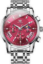 Reloj Cronógrafo de Acero Inoxidable para Hombre