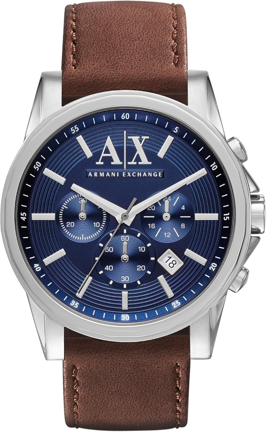 Reloj Cronógrafo de Acero Inoxidable para Hombre