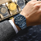 Sport Original Men Clock Quartz Date Week Luxury Man Wristwatch Waterproof Luminous Stainless Steel Men'S Watches Reloj
