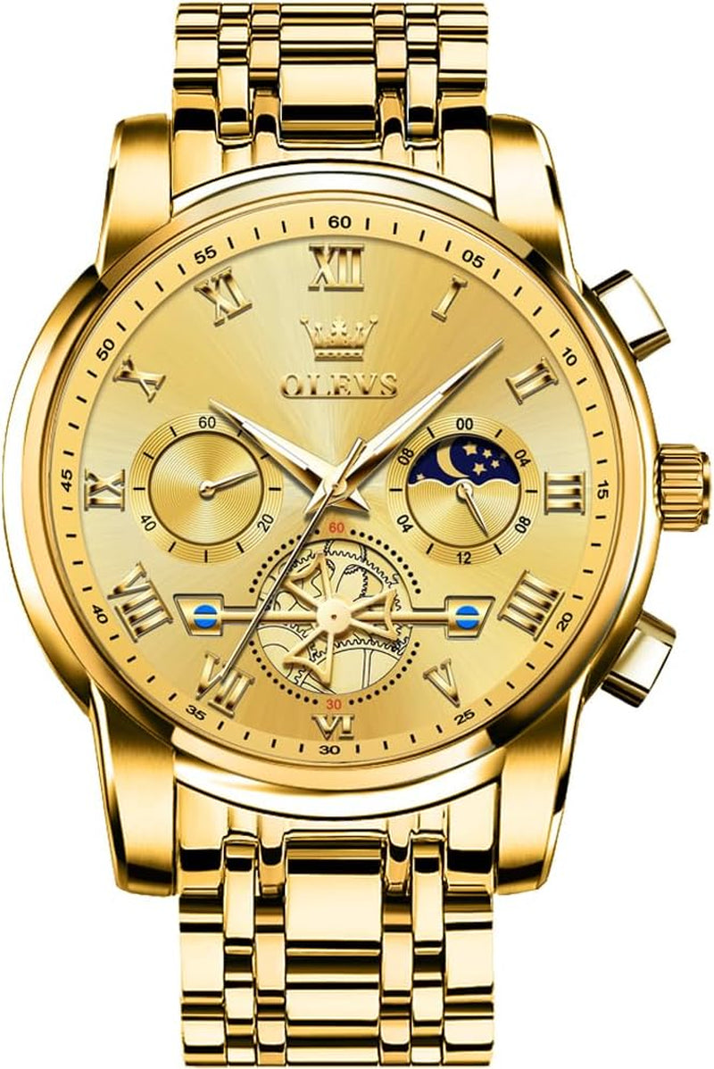 Reloj Deportivo Multifunción de Acero