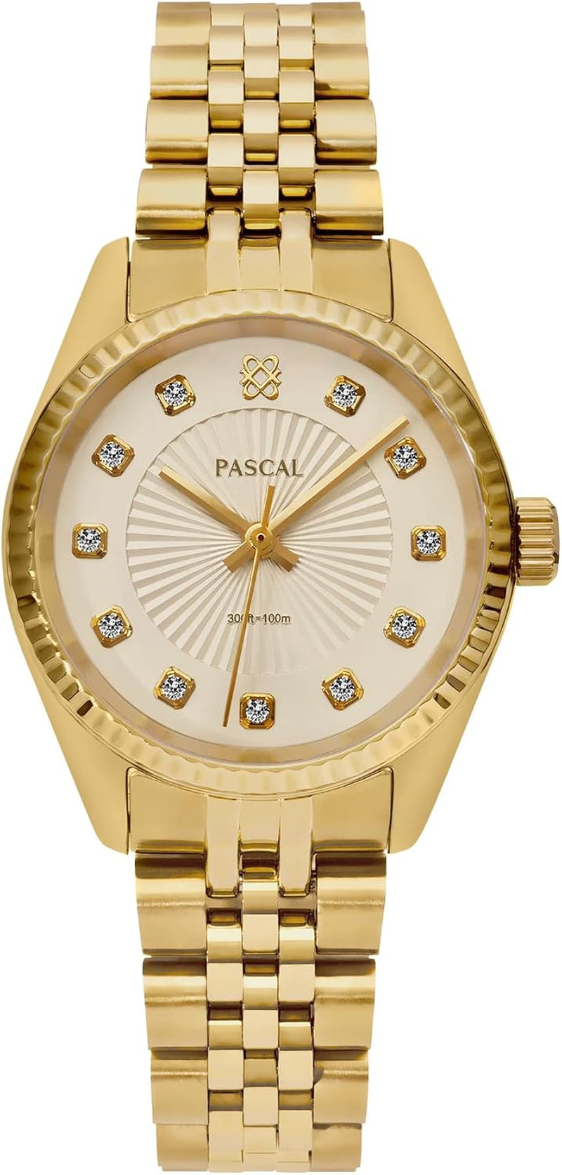 Reloj Clásico de Diamantes con Cuarzo Suizo