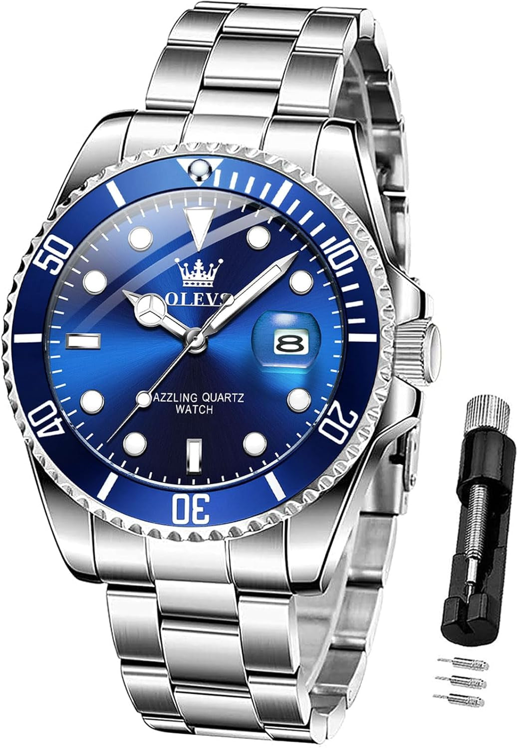 Reloj Elegante de Acero Inoxidable
