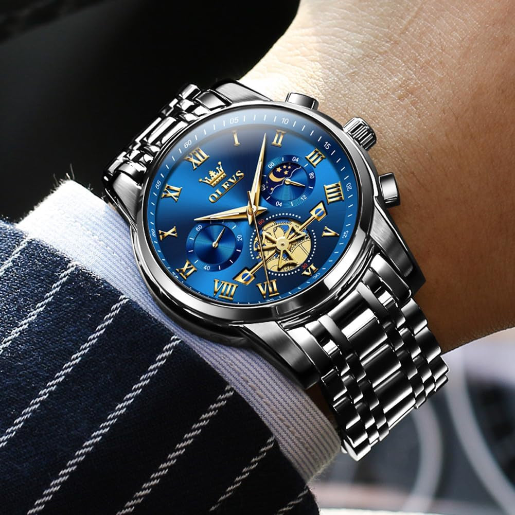 Reloj Deportivo Multifunción de Acero