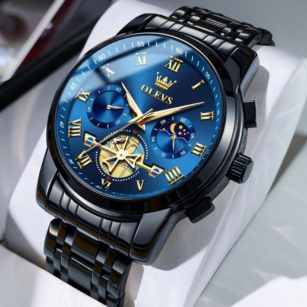 Reloj Deportivo Multifunción de Acero