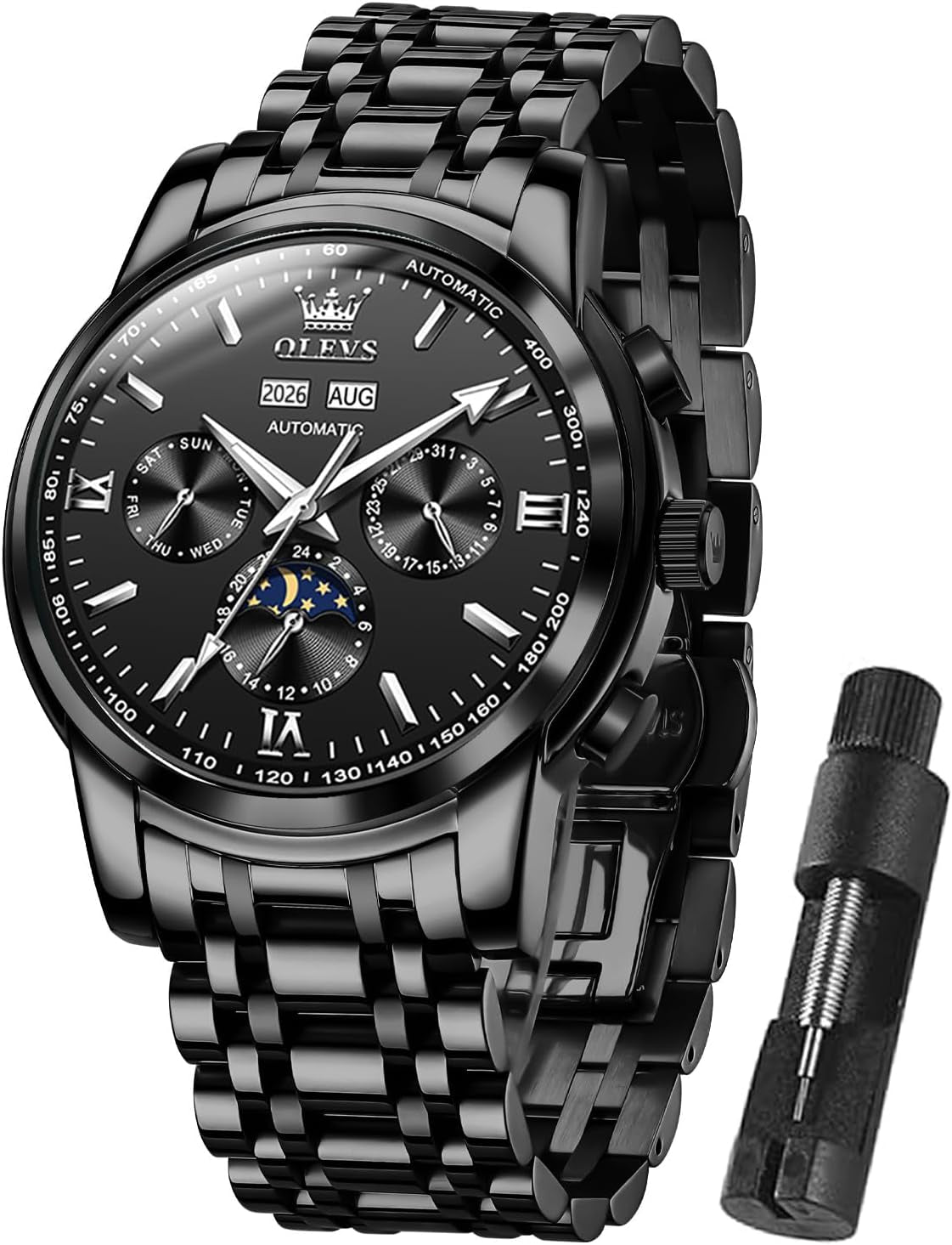 Reloj de Vestir Dorado para Hombre con Fecha