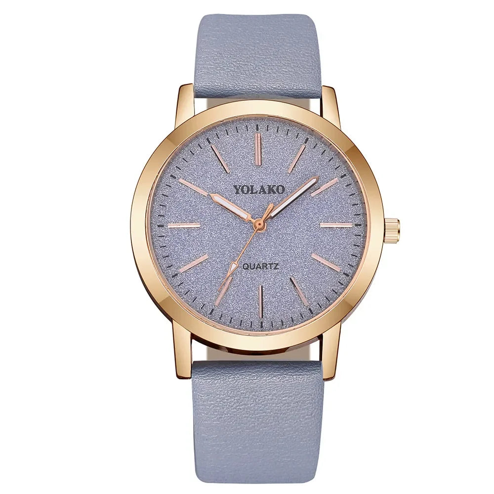 Women'S Watches Brand Luxury Fashion Ladies Watch Leather Watch Women Female Quartz Wristwatches Montre Femme Reloj Mujer