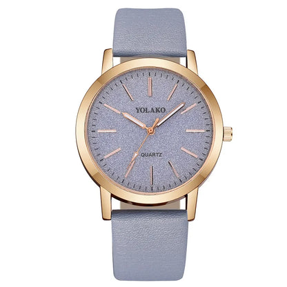Women'S Watches Brand Luxury Fashion Ladies Watch Leather Watch Women Female Quartz Wristwatches Montre Femme Reloj Mujer
