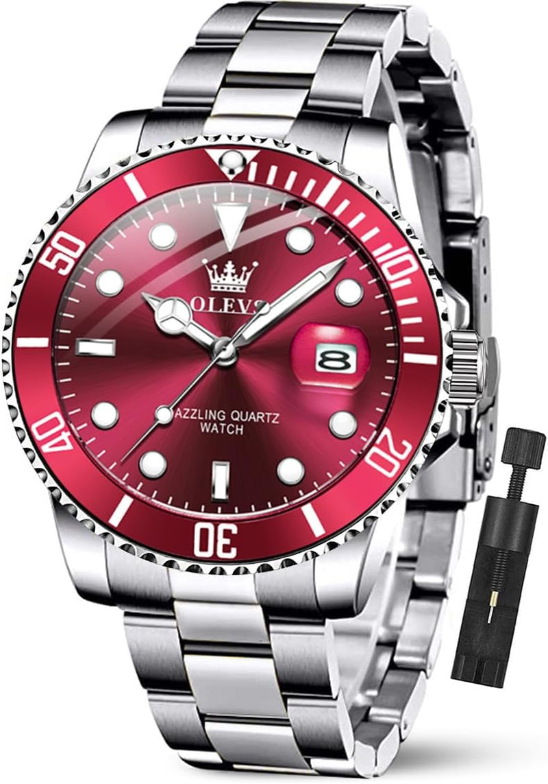 Reloj Elegante de Acero Inoxidable