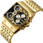 Reloj Rectangular de Lujo para Hombre
