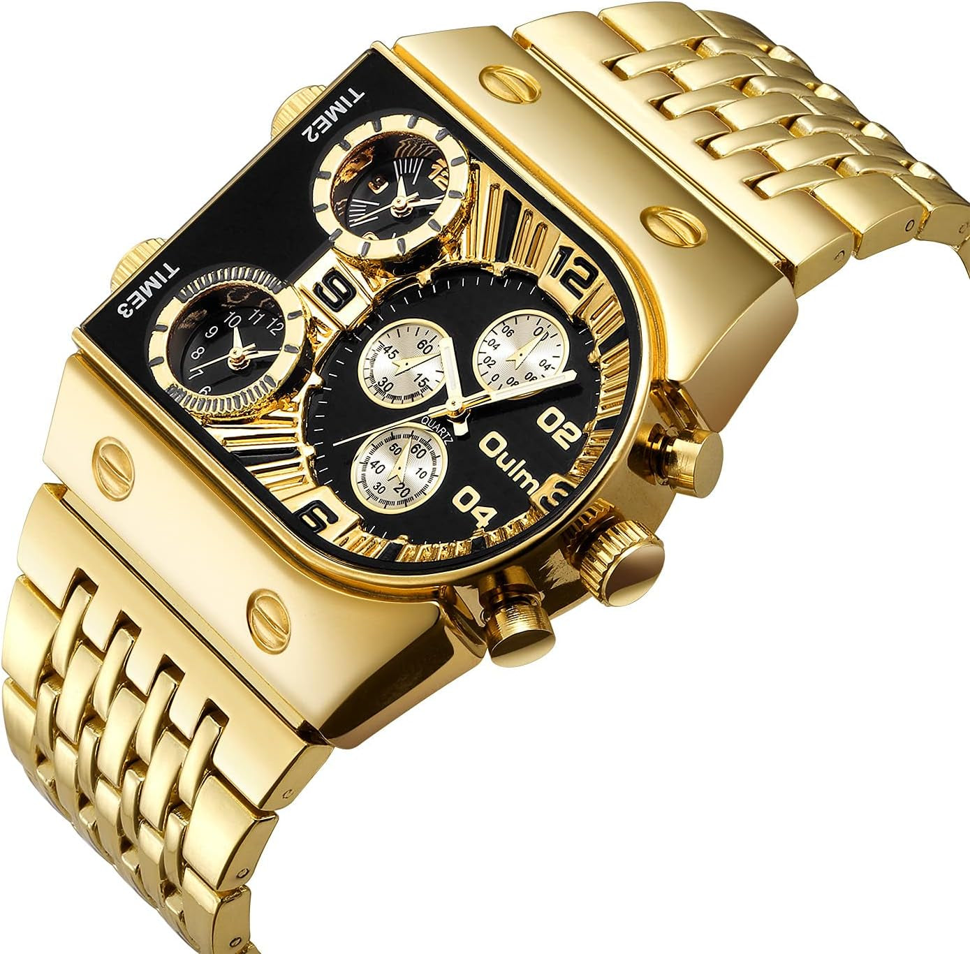Reloj Rectangular de Lujo para Hombre