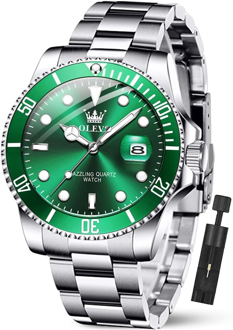 Reloj Elegante de Acero Inoxidable