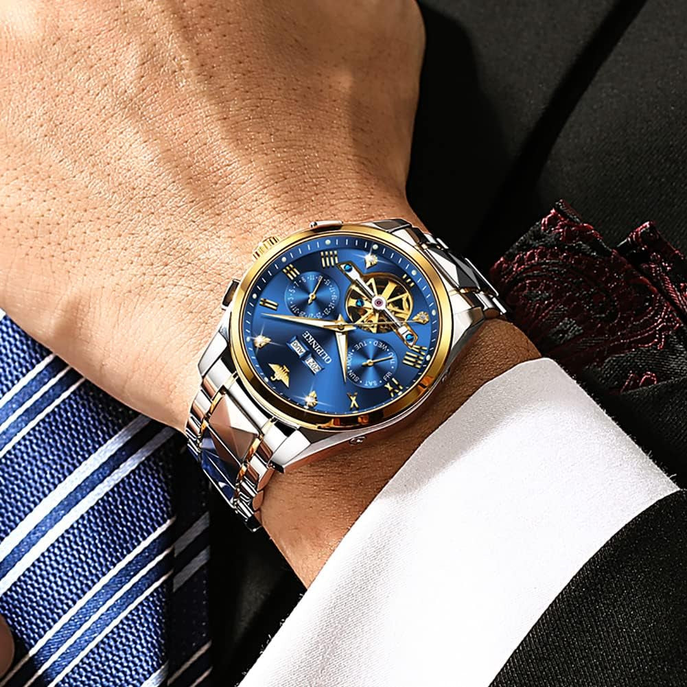 Reloj Automático Esqueleto de Lujo