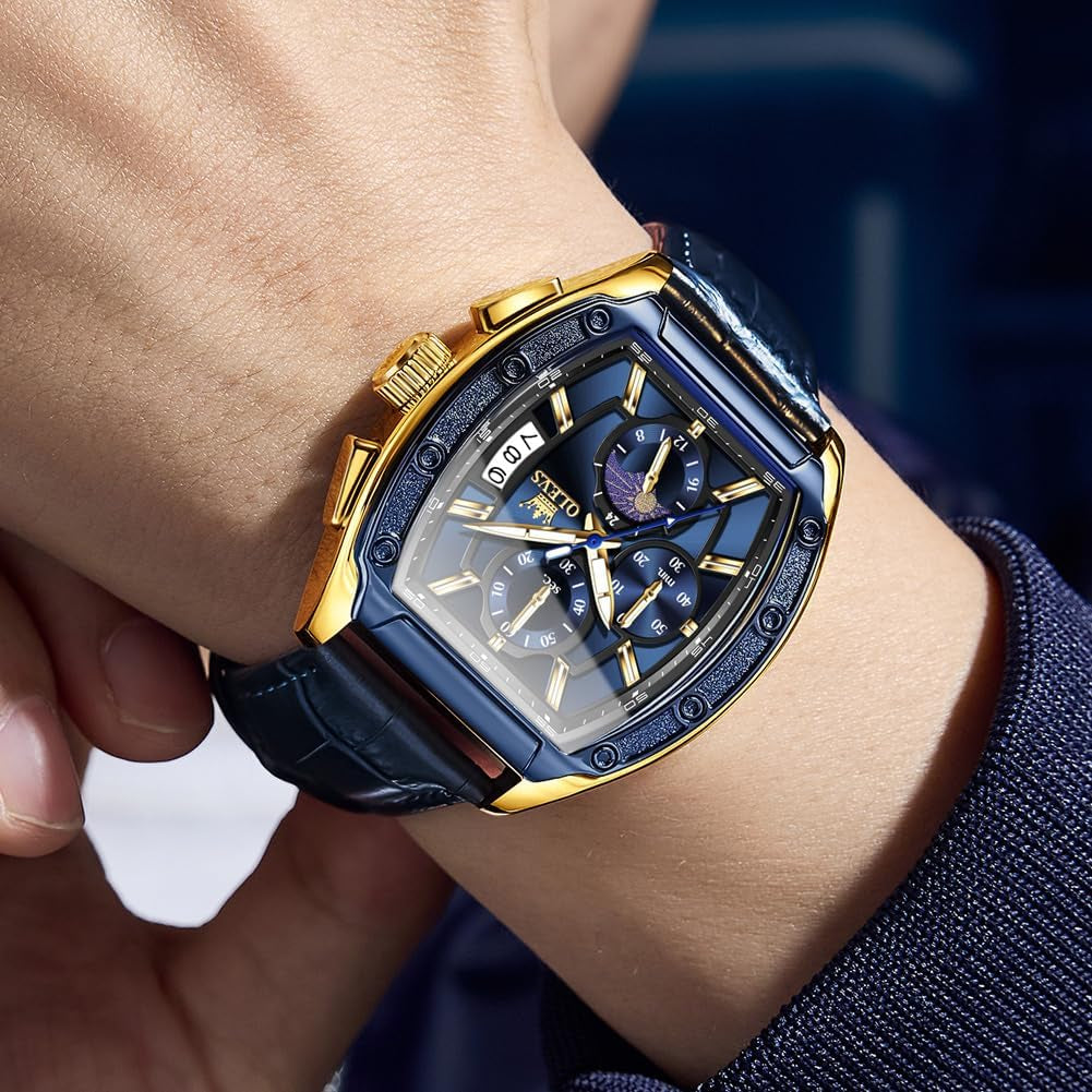 Reloj Cuadrado Cronógrafo para Hombre