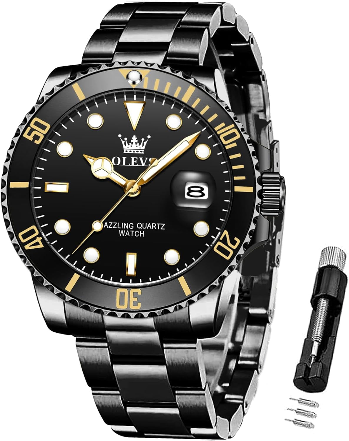 Reloj Elegante de Acero Inoxidable