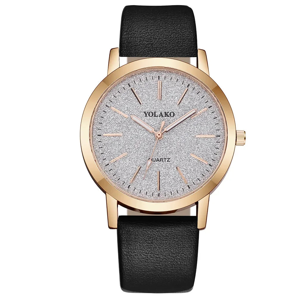 Women'S Watches Brand Luxury Fashion Ladies Watch Leather Watch Women Female Quartz Wristwatches Montre Femme Reloj Mujer