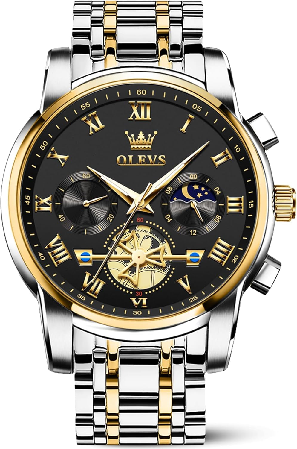 Reloj Deportivo Multifunción de Acero