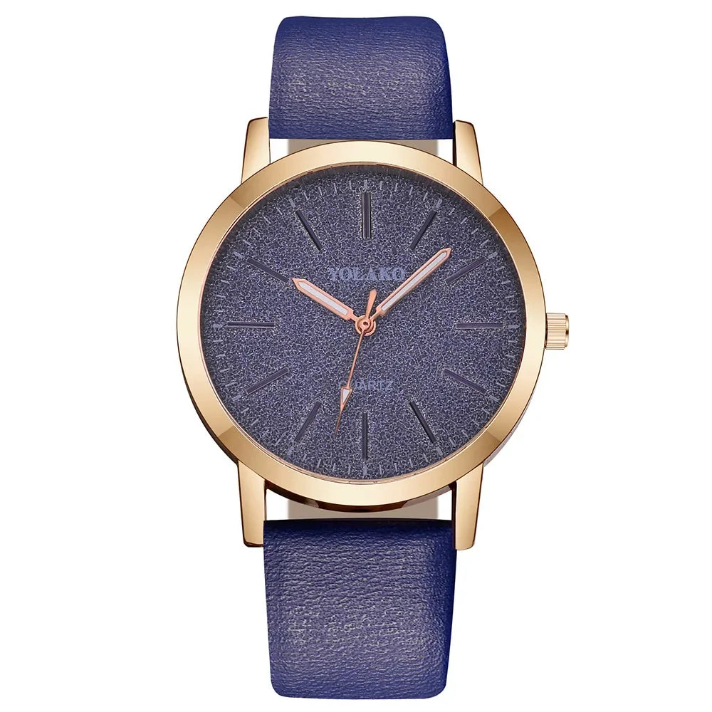 Women'S Watches Brand Luxury Fashion Ladies Watch Leather Watch Women Female Quartz Wristwatches Montre Femme Reloj Mujer