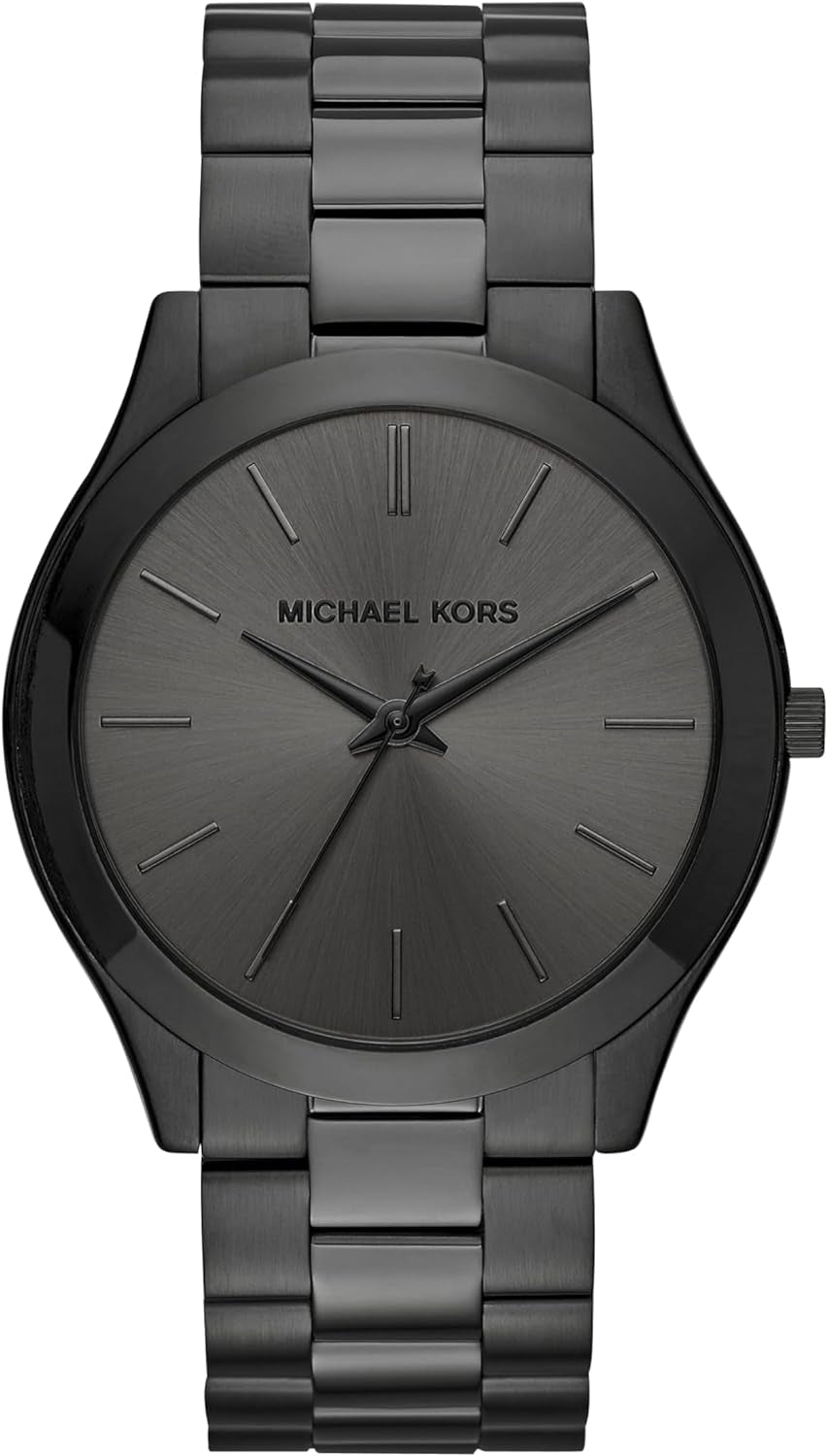 Reloj Elegante Acero Dorado Beige